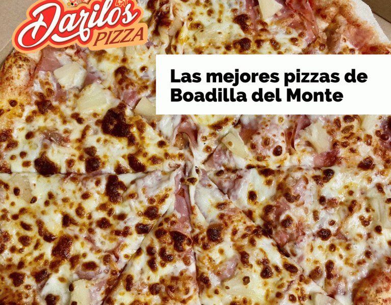 Las mejores pizzas de Boadilla del Monte están en la pizzería Darilo´s Pizza Boadilla