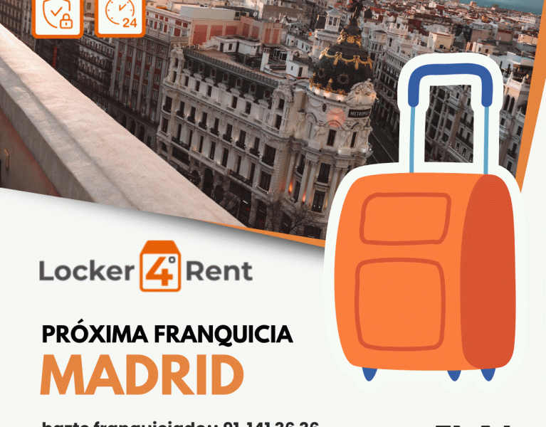 Locker4rent sigue expandiendo su presencia y firma una nueva franquicia en Madrid